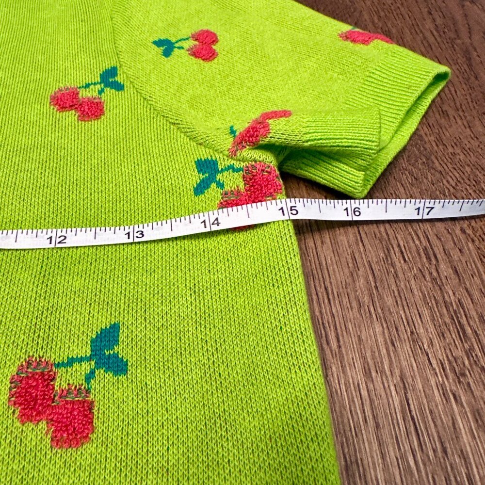 Lazy Oaf “Cherry Picked” Knitted T-Shirt – UK 6 🍒 - Picture 10 of 12